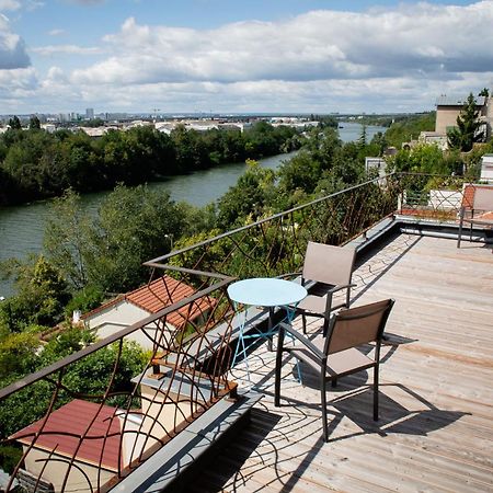 L'Atelier Sur Seine Bed & Breakfast Epinay-sur-Seine Bagian luar foto